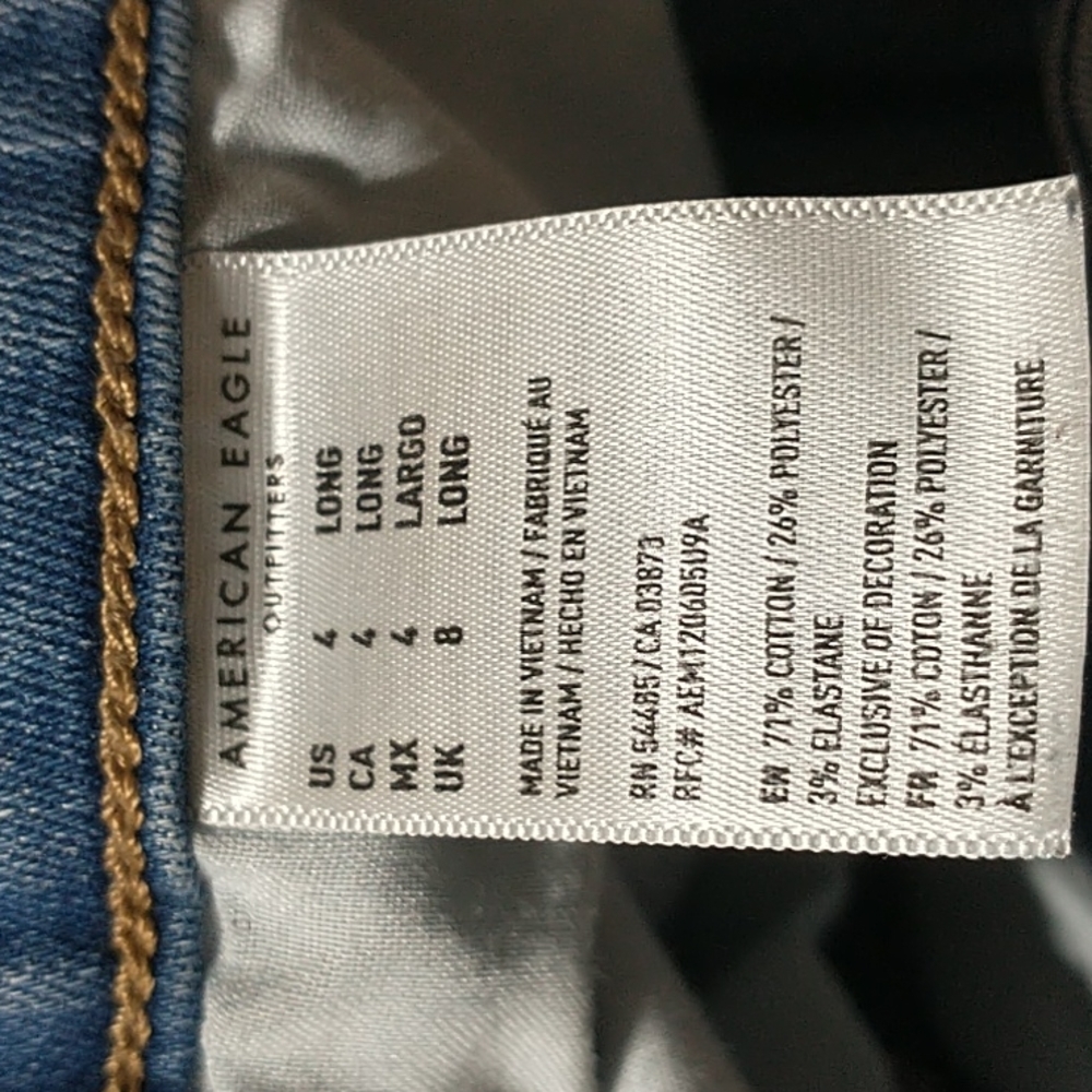 American Eagle jeans/ super hi-rise jegging - Picture 7 of 10